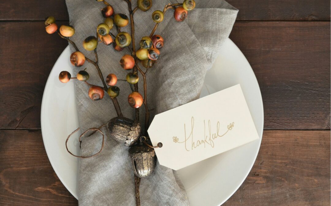 Set the Table for Gratitude: Fun & Festive Thanksgiving Table Ideas